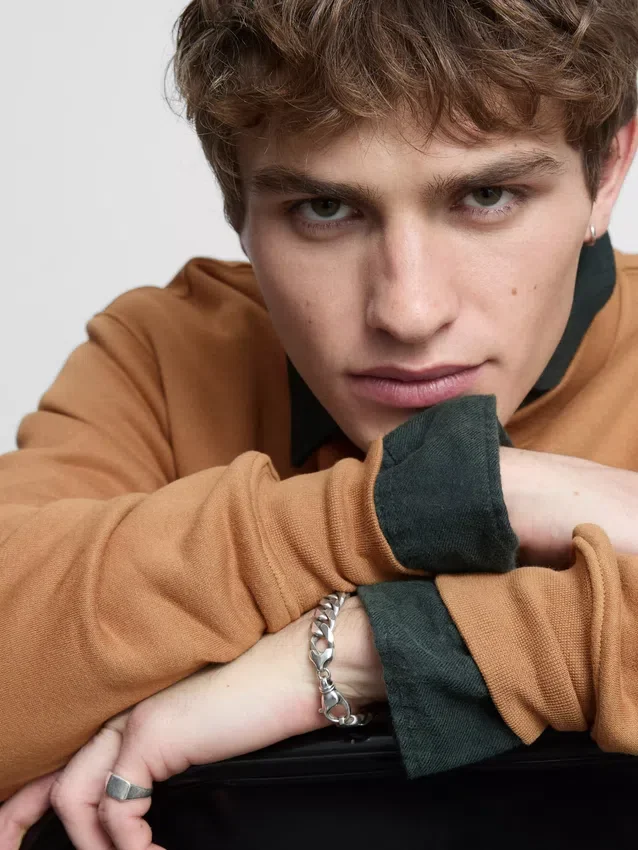 Essential sweatshirt met ronde hals