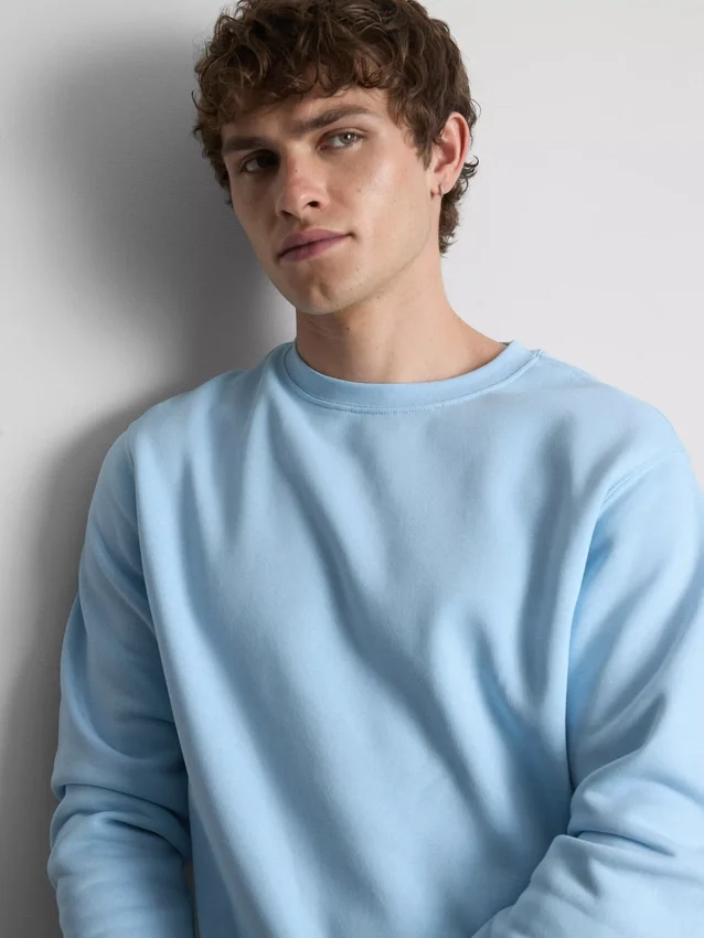Essential sweatshirt met ronde hals