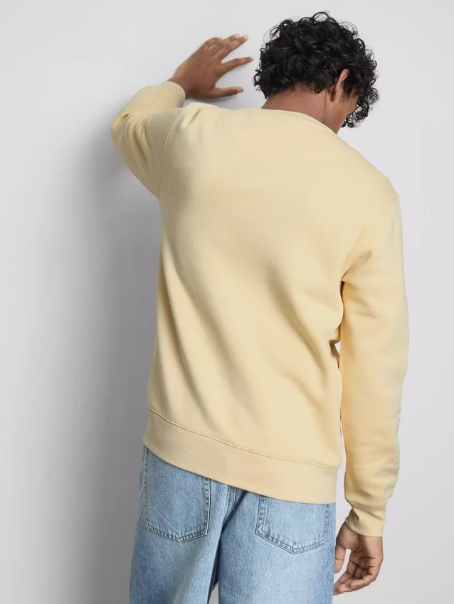 Essential sweatshirt met ronde hals