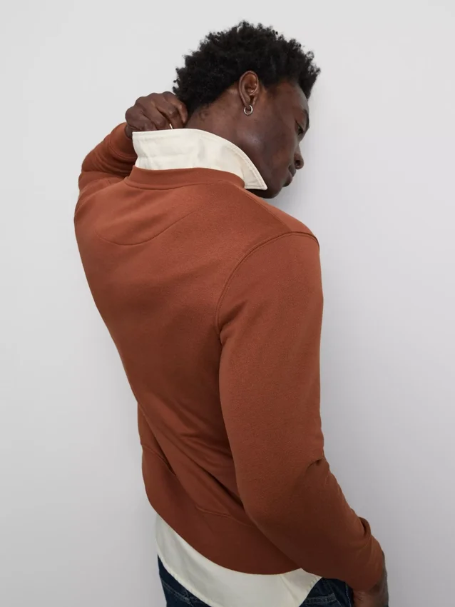 Essential sweatshirt met ronde hals