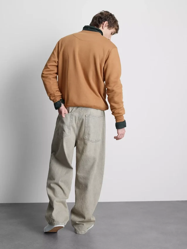 Essential sweatshirt met ronde hals