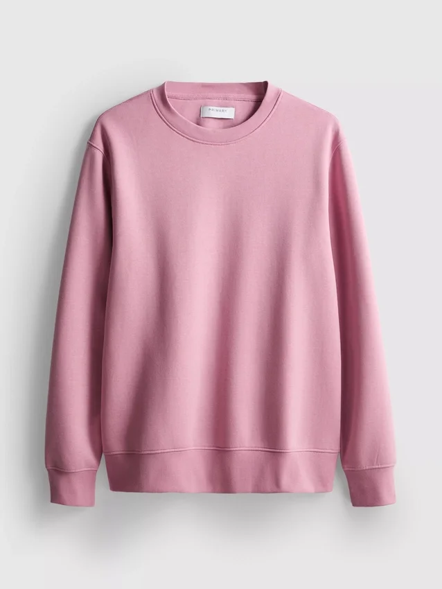 Essential sweatshirt met ronde hals