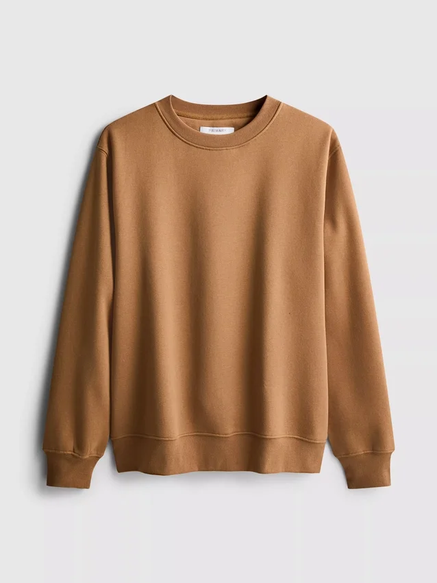 Essential sweatshirt met ronde hals