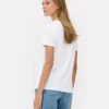 Essentieel T-shirt met korte mouwen en ronde hals