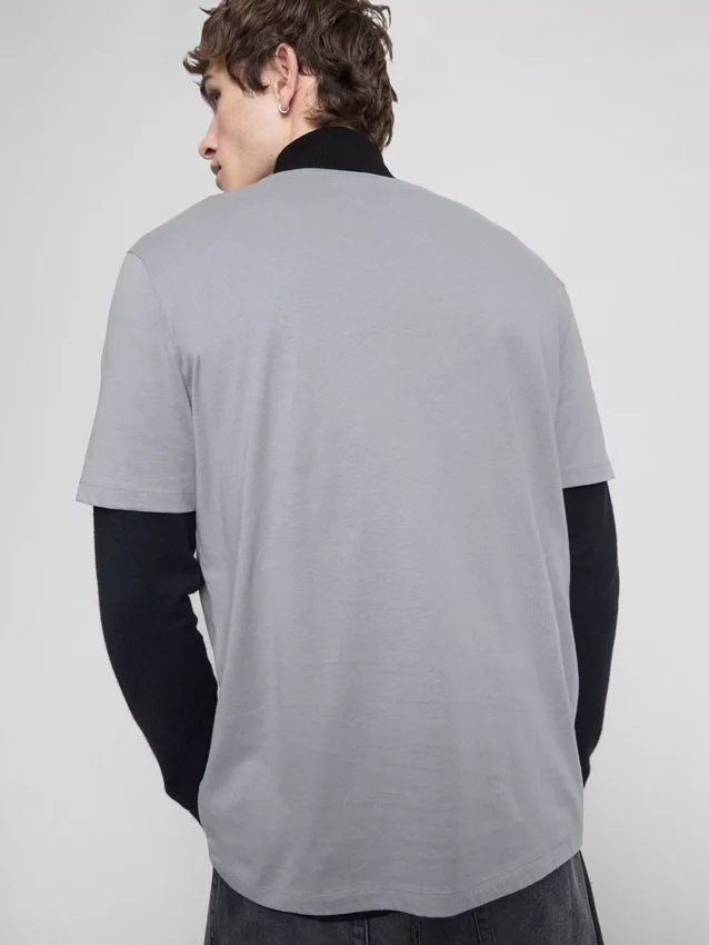 Essentieel T-shirt met normale pasvorm