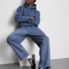 Essentiële hoodie in oversized-model