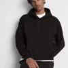Essentiële hoodie in oversized-model