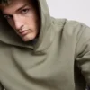Essentiële hoodie in oversized-model