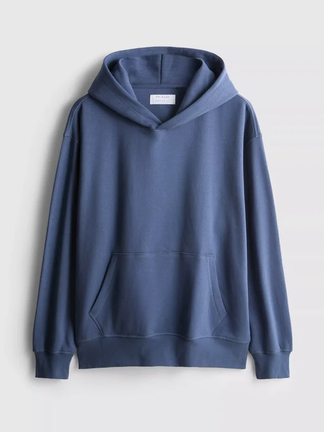 Essentiële hoodie in oversized-model