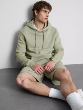 Essentiële hoodie met trekkoord