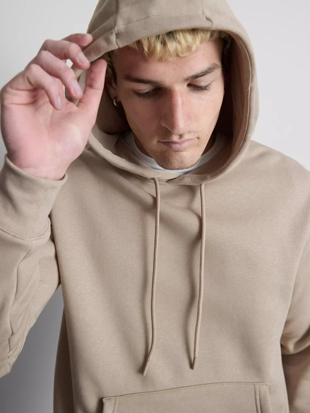 Essentiële hoodie met trekkoord