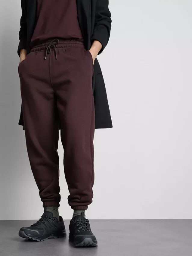 Essentiële joggingbroek met boorden en trekkoord