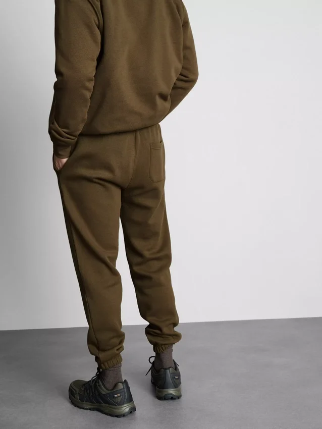 Essentiële joggingbroek met boorden en trekkoord