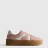 Flatform-zool van rubber