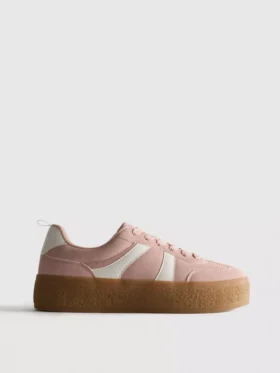 Flatform-zool van rubber