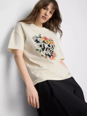 Fleetwood Mac relaxed katoenen T-shirt met print