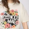 Fleetwood Mac relaxed katoenen T-shirt met print