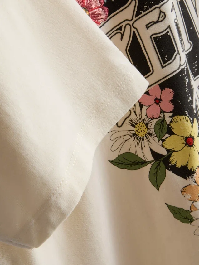 Fleetwood Mac relaxed katoenen T-shirt met print
