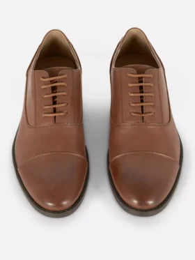 Formele loafers met vetersluiting