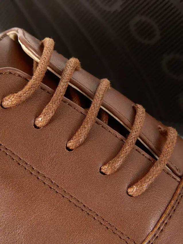 Formele loafers met vetersluiting