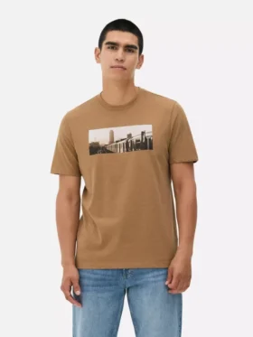 Fotot-shirt met korte mouwen