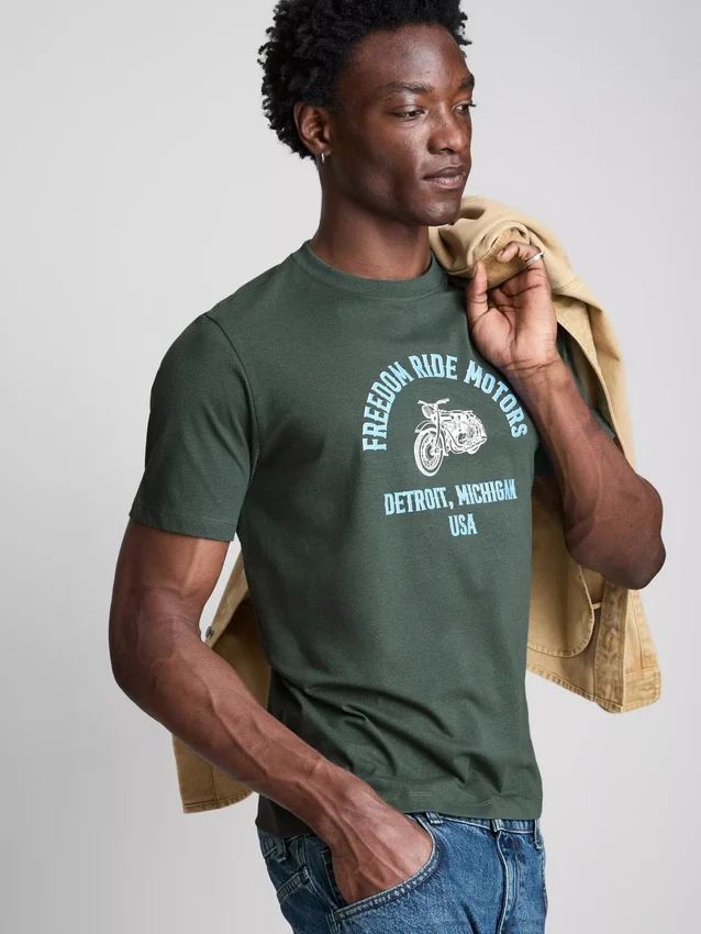 Freedom Riders T-shirt met korte mouwen