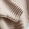 Gebreide hoodie met trekkoord