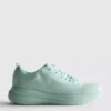 Gebreide sneakers met veters