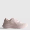 Gebreide sneakers met veters