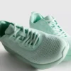 Gebreide sneakers met veters