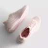 Gebreide sneakers met veters