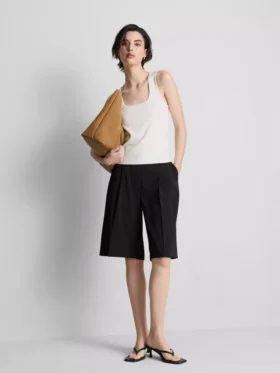 Gebreide tanktop met vierkante hals