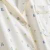 Gedrukte korte boyfriend-pyjama's