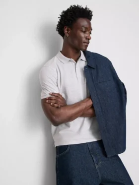Gemêleerd poloshirt