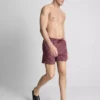 Geometrische zwemshort met trekkoord