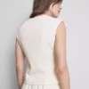 Gepolijst sweatshirtvest