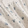 Geribde jersey pyjama shorts