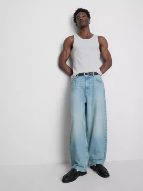 Geribde tanktop