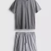 Geruite korte pyjama's