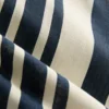 Gestreepte blouse met puntige zoom