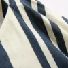 Gestreepte blouse met puntige zoom