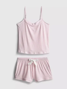 Gestreepte korte pyjama's