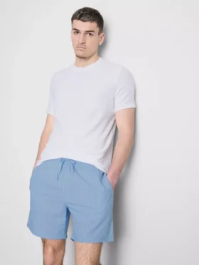 Gestreepte korte pyjamaset