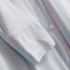 Gestreepte oversized boyfriend-nachthemd