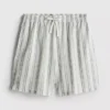 Gestreepte shorts voor pyjama's