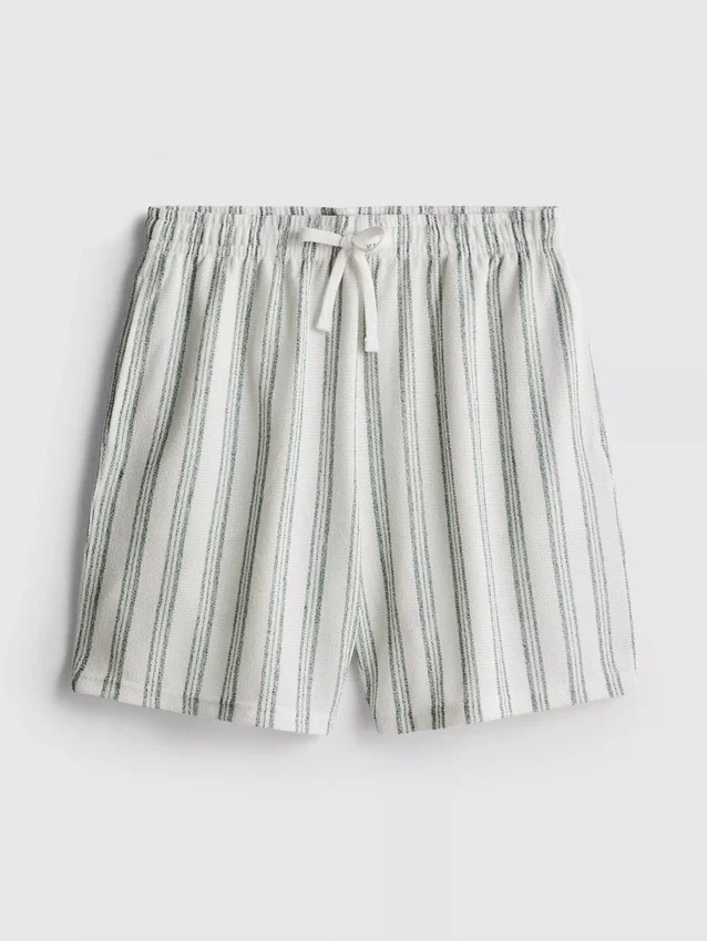 Gestreepte shorts voor pyjama's