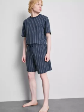 Gestreepte shorts voor pyjama's