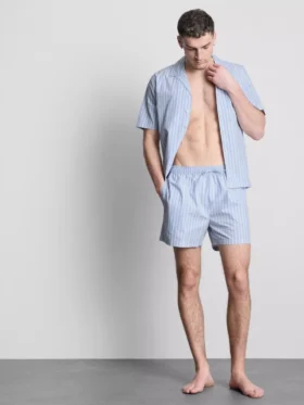 Gestreepte shorts voor pyjama's