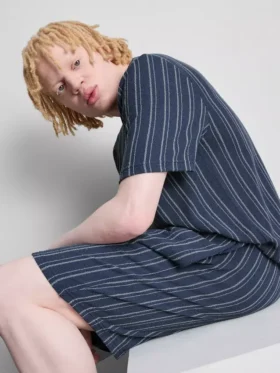 Gestreepte shorts voor pyjama’s