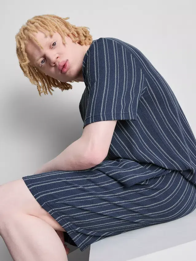 Gestreepte shorts voor pyjama's